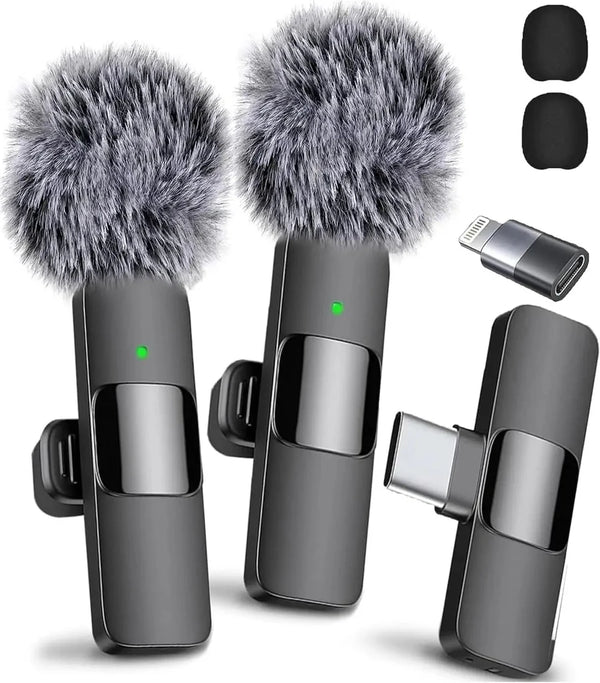 Professional Wireless Lavalier Lapel Microphone for Multi-Purpose